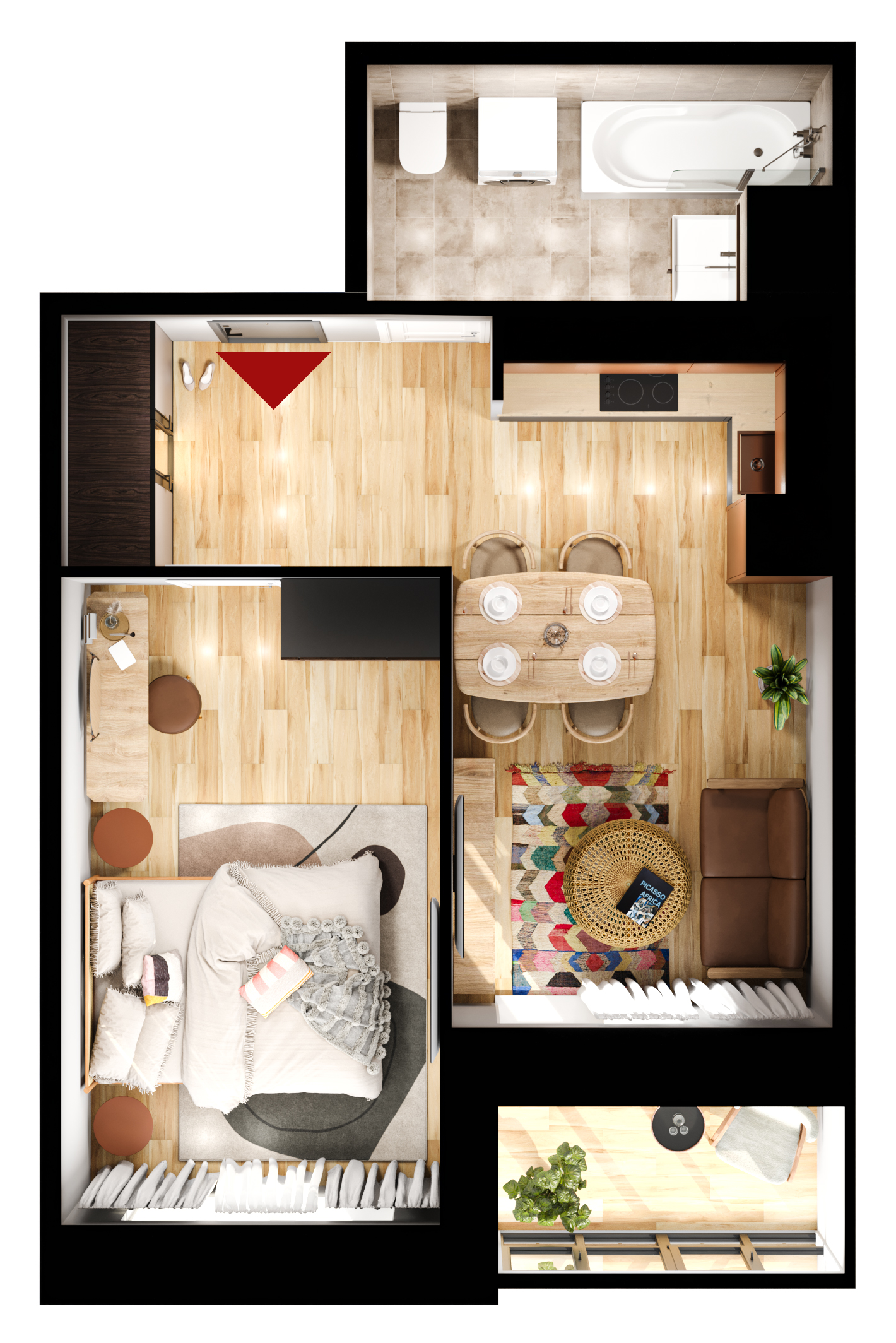 Жилой модуль в Новороссийска планировка