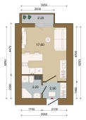 1S 24.80м²
